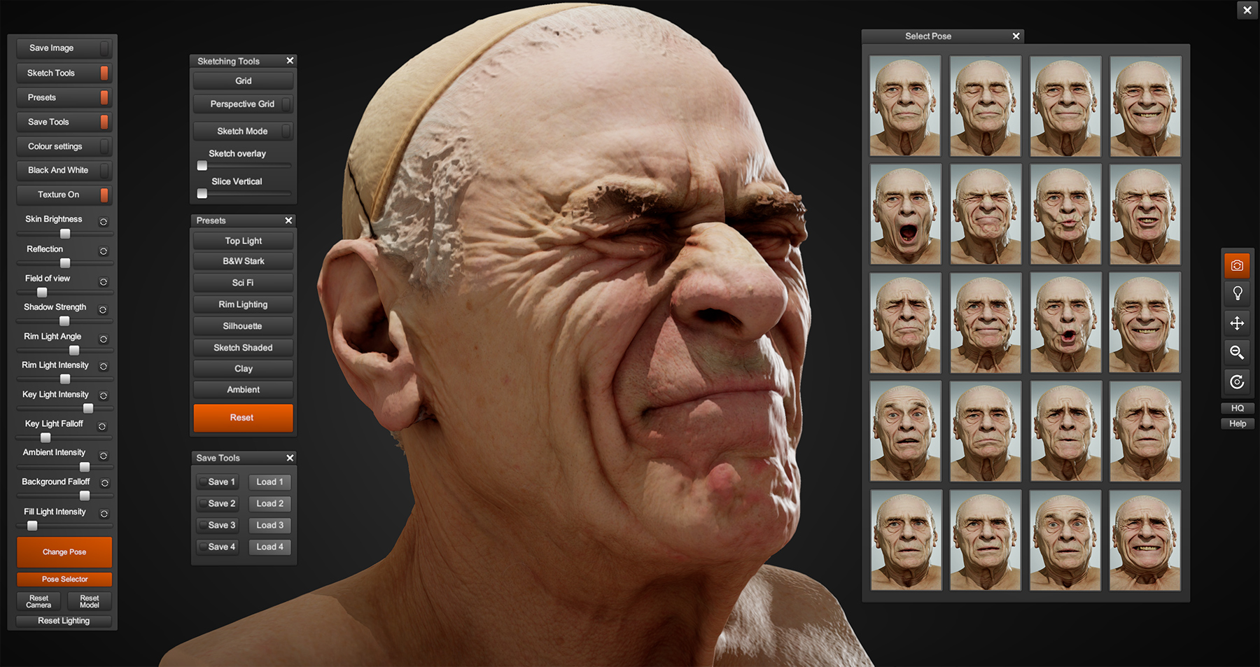 Male 01 20 x Expression Pack | Anatomy 360