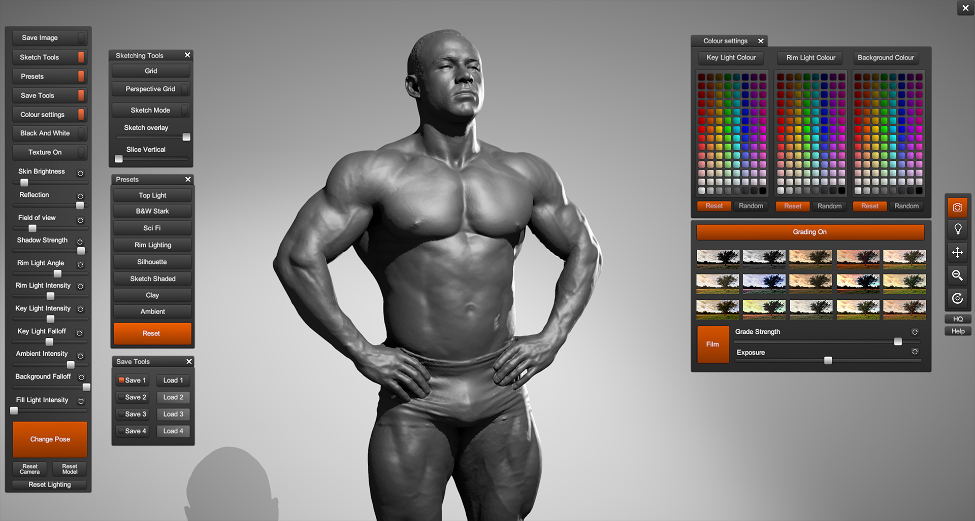 Male-FullBody-BodyBuilder, YuChi Chin | Zbrush anatomy, Man anatomy, Action poses  drawing